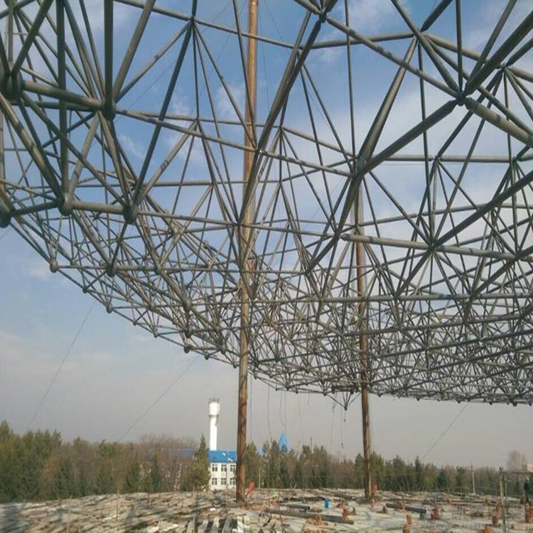 镇江球形网架钢结构施工方案